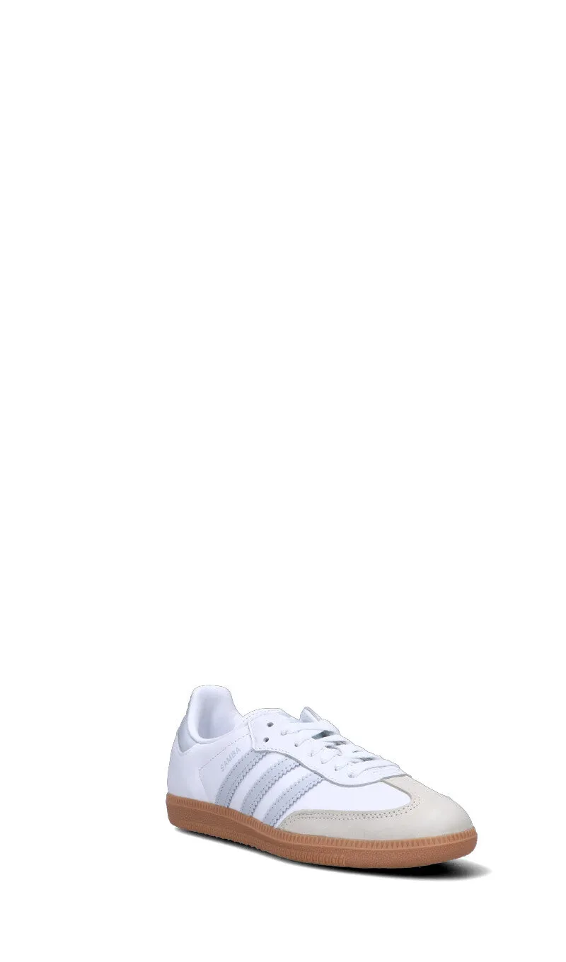 ADIDAS SAMBA OG W Sneaker donna bianca/argento in pelle