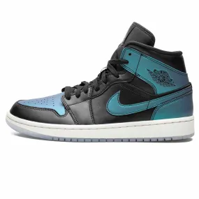 Air Jordan 1 Mid Wmns 'Metallic Turquoise'