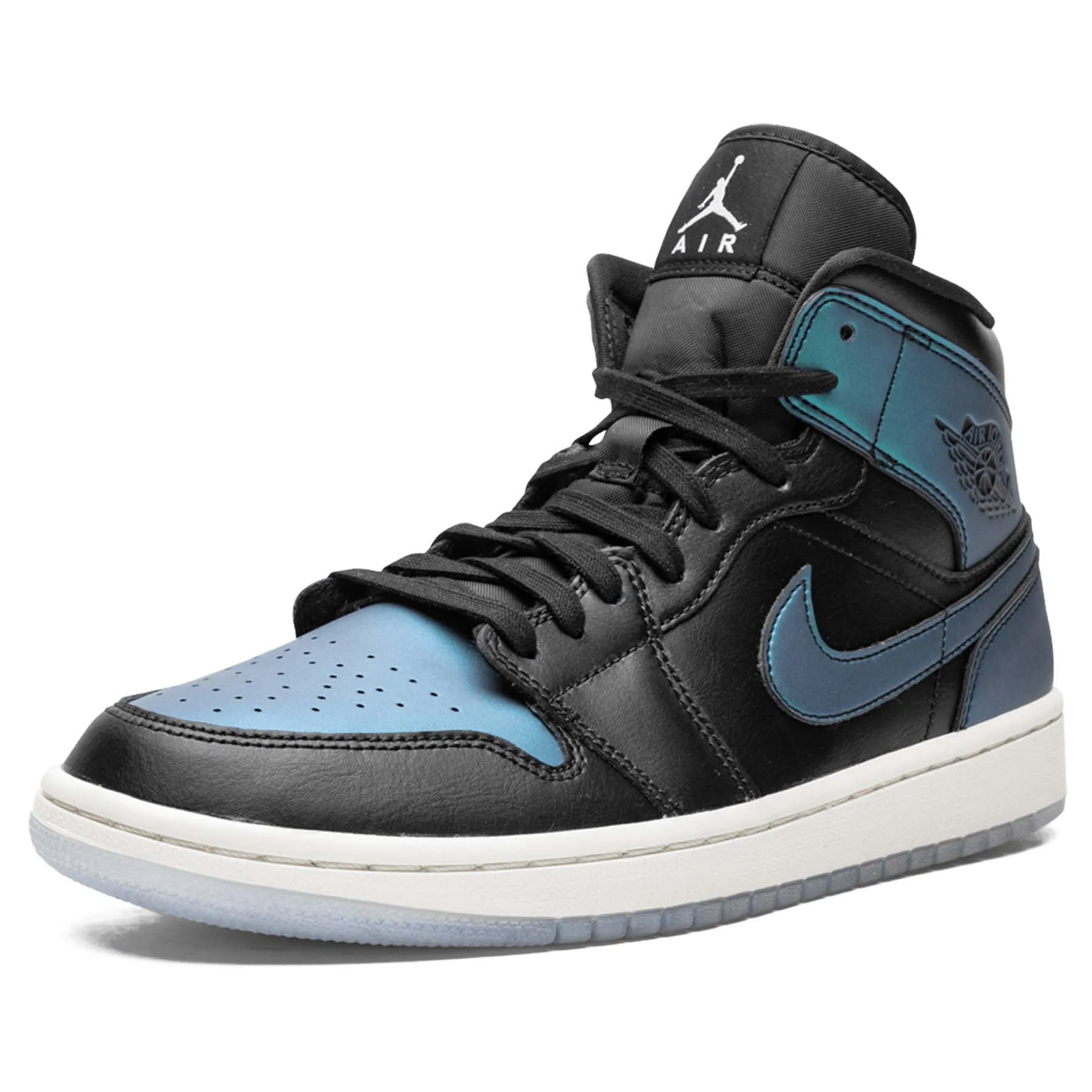Air Jordan 1 Mid Wmns 'Metallic Turquoise'