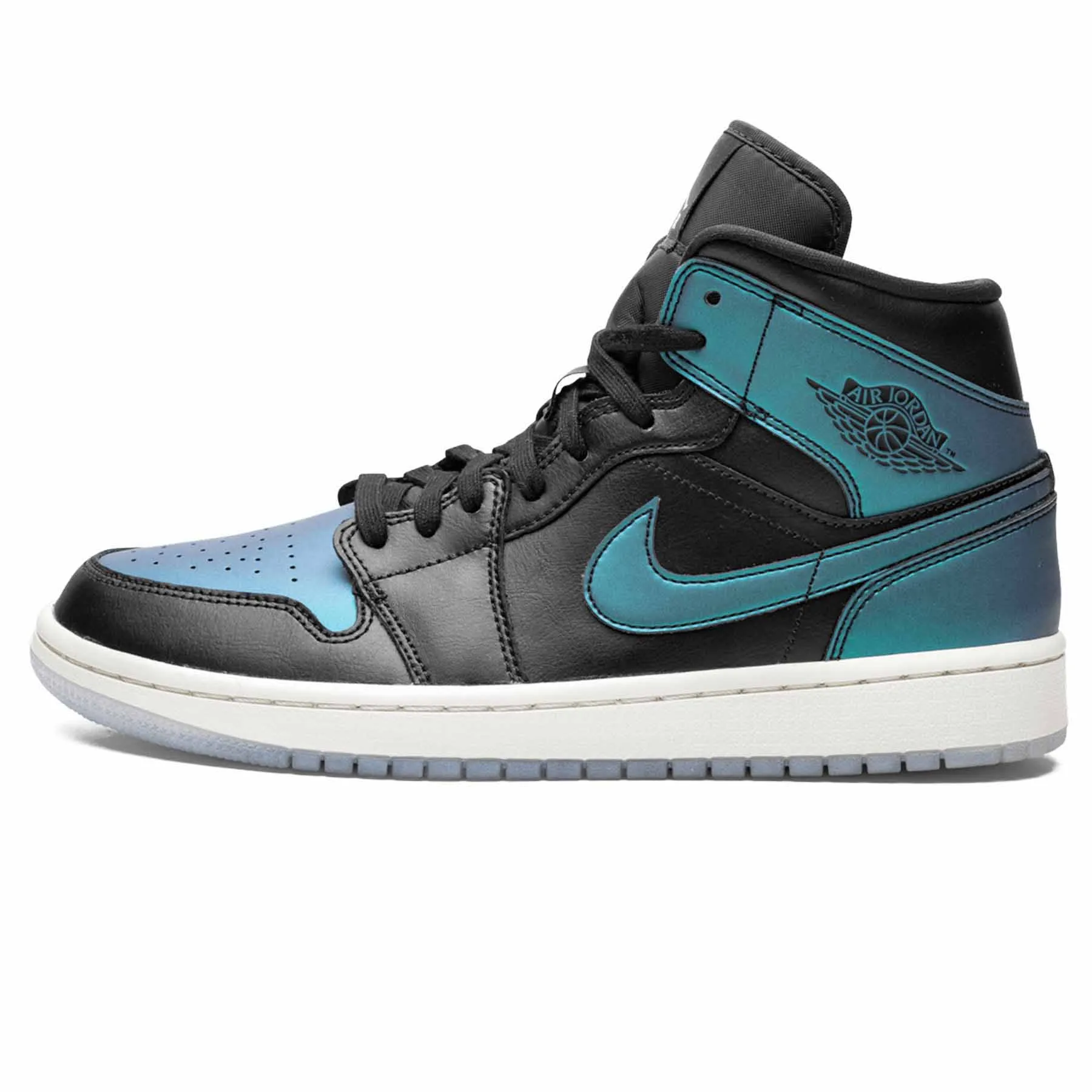 Air Jordan 1 Mid Wmns 'Metallic Turquoise'
