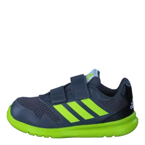 AltaRun Shoes Greyfive / Solaryellow / Coreblack