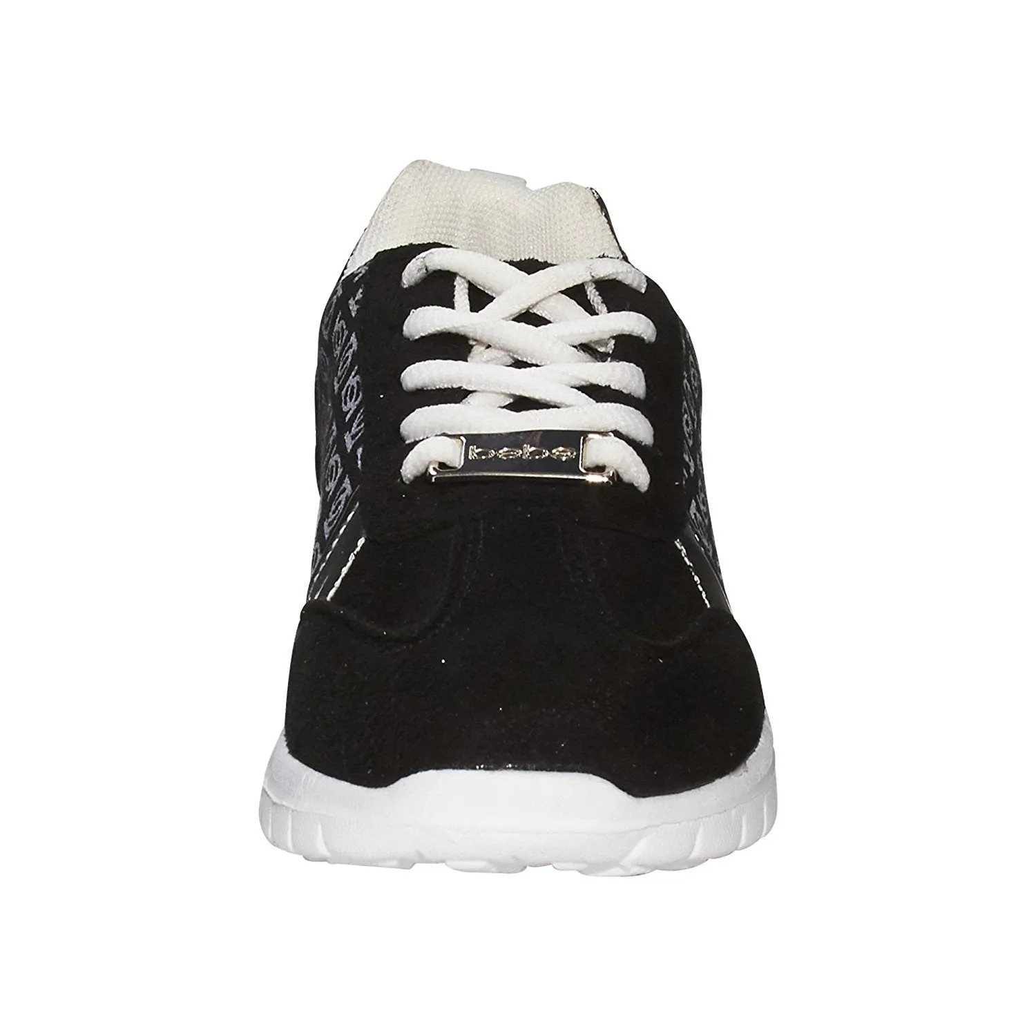 bebe Girls Big Kid Low Top Fashion Sneaker Shoes For Girls Light Weight Running Walking Casual Shoes Size