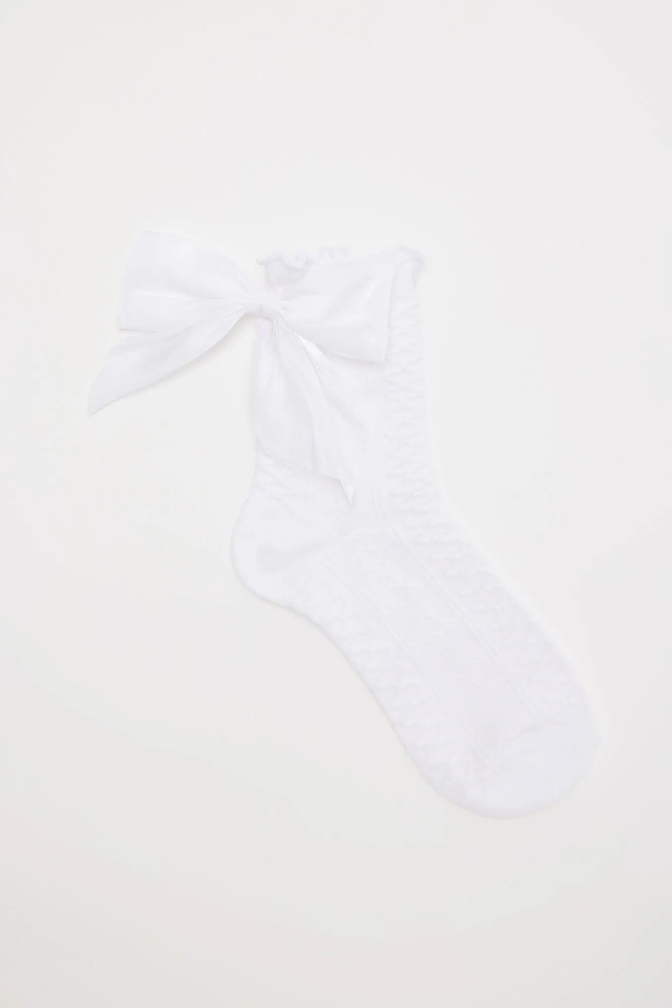 Coquette Cutie Socks - White