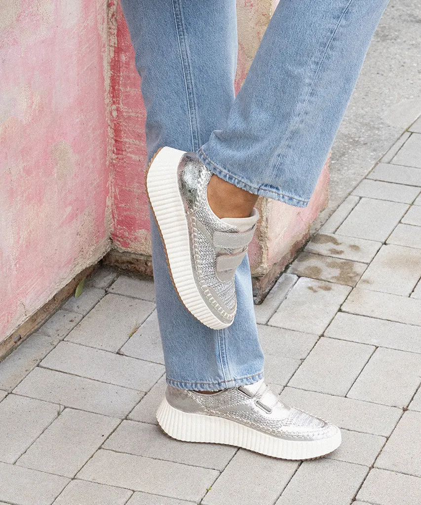 DEMO SNEAKERS SILVER KNIT