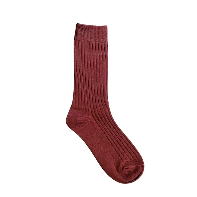 OHTI EVERDAY SOCK MAROON