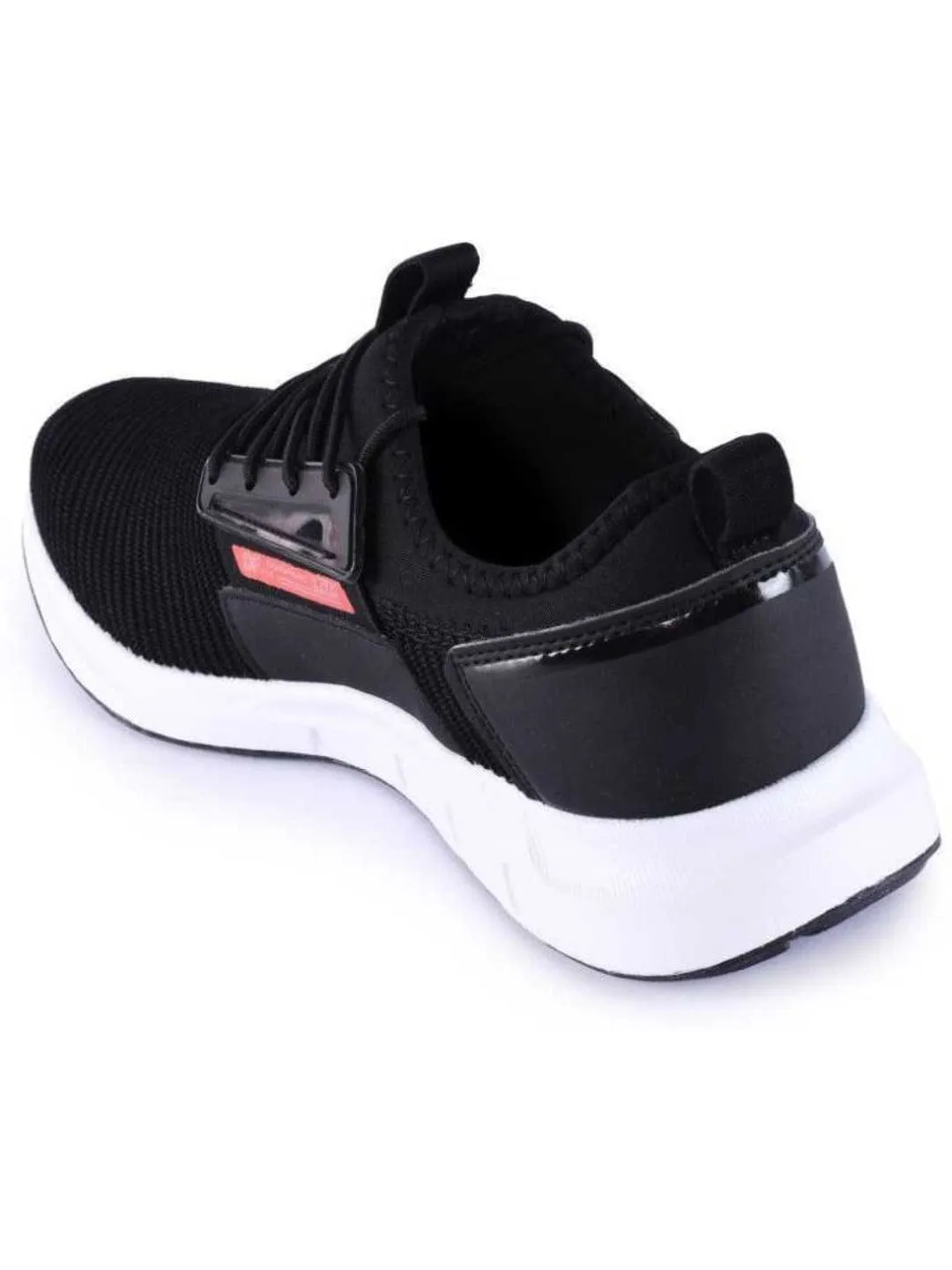 SPRAY Black Men's Running Shoes
