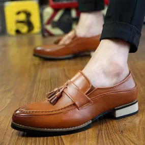Spring and Autumn England fringed shoes casual shoes