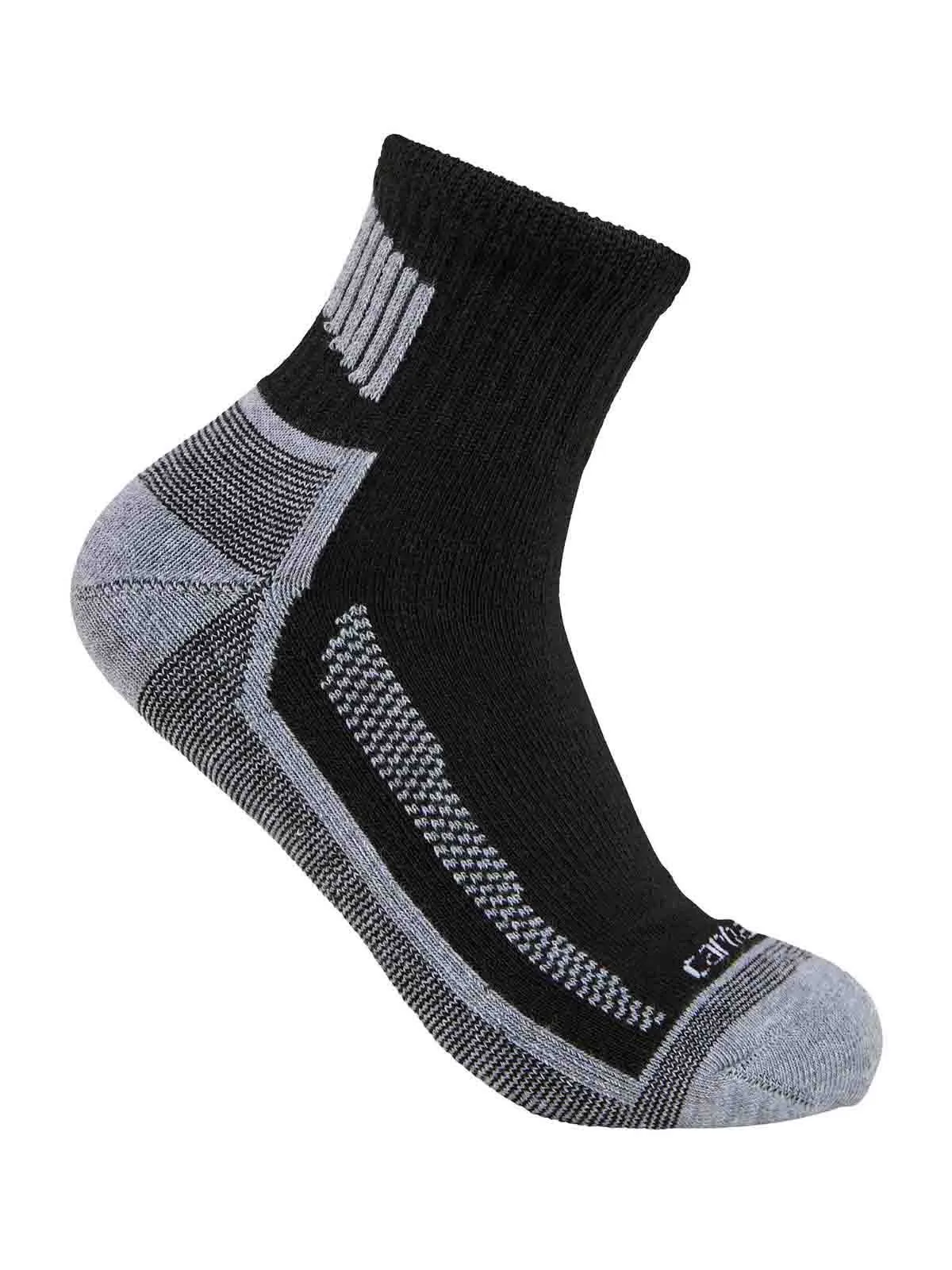 SQ5283M&#x20;Work&#x20;Socks&#x20;Force&#x20;Midweight&#x20;Quarter&#x20;3-pack&#x20;-&#x20;Carhartt